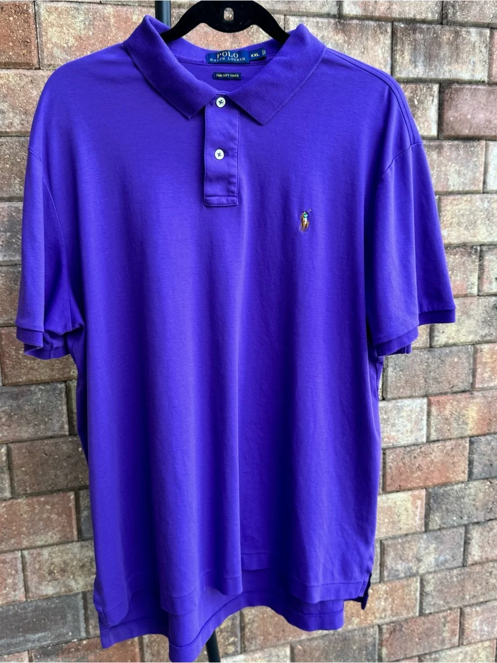 Polo Ralph Lauren Purple Pima Cotton Polo